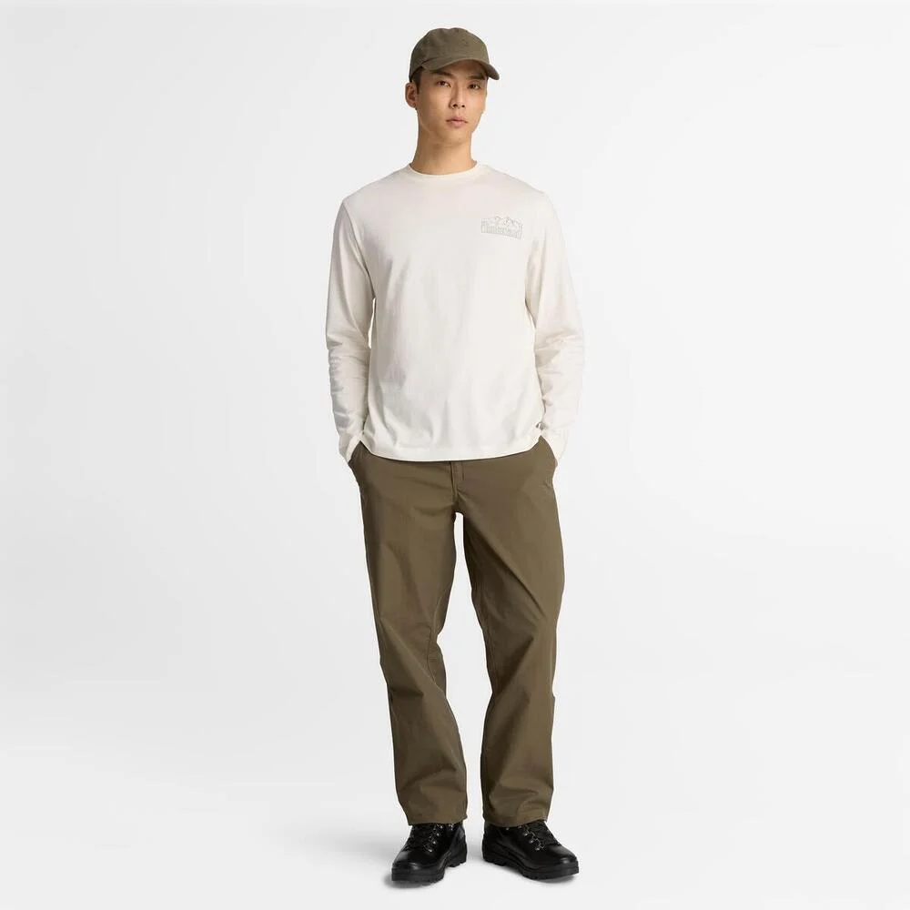 Timberland Эрэгтэй урт ханцуйтай зурагтай цамц - Image 3