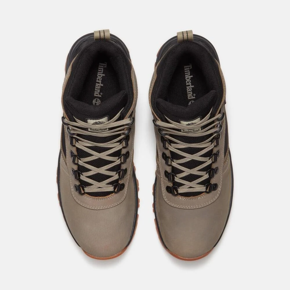 Timberland Эрэгтэй усны хамгаалалттай дунд түрийтэй аяллын гутал - Image 2