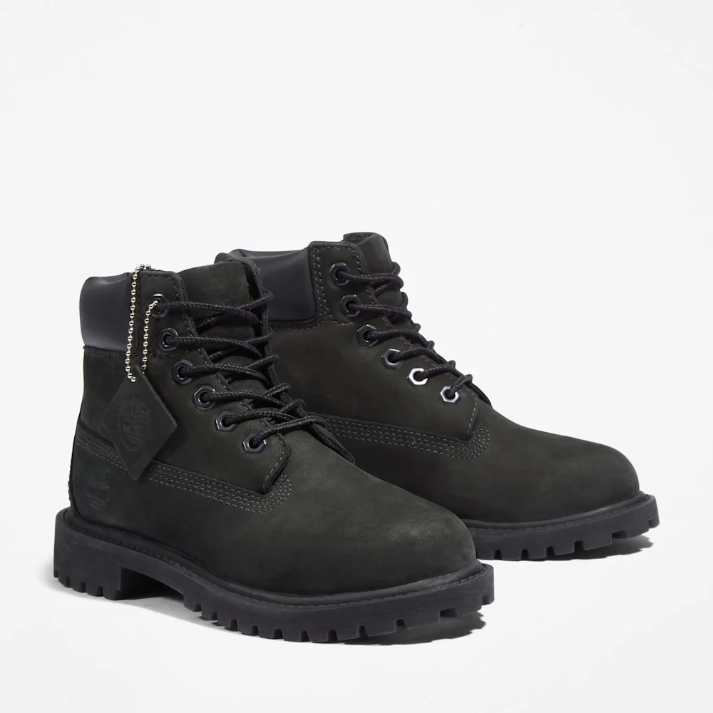 Timberland Өсвөр насны хүүхдийн 6 инчийн усны хамгаалалттай премиум загварын түрийтэй гутал - Image 3