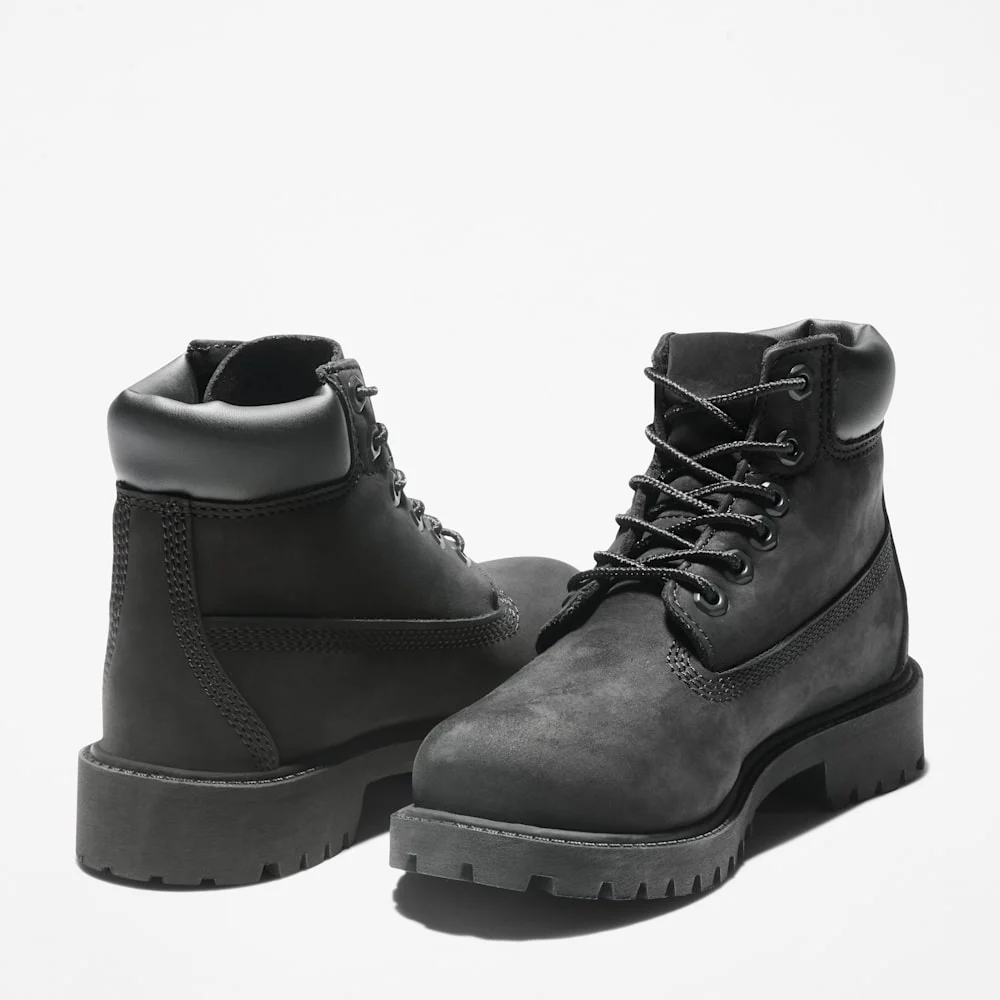 Timberland Өсвөр насны хүүхдийн 6 инчийн усны хамгаалалттай премиум загварын түрийтэй гутал - Image 4
