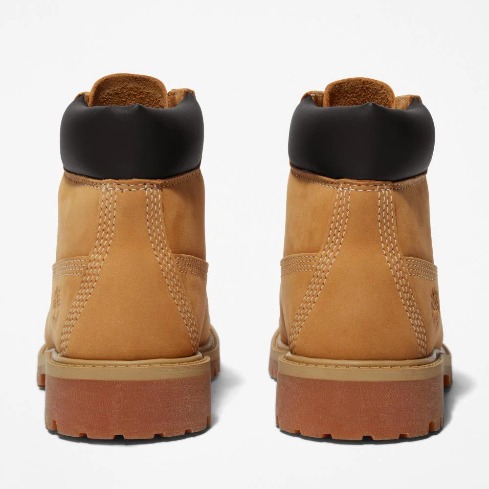 Timberland Өсвөр насны хүүхдийн 6 инчийн усны хамгаалалттай арьсан түрийтэй гутал - Image 4