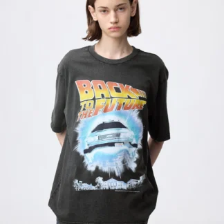 GU ウォッシュドグラフィックT Back to the Future