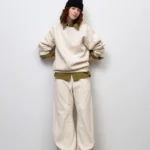 GU スウェット3Dバレルパンツ UL