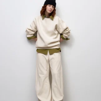 GU スウェット3Dバレルパンツ UL