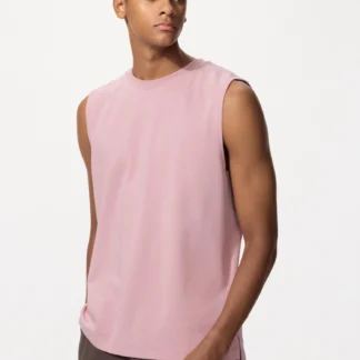 UNIQLO エアリズムコットンノースリーブTシャツ