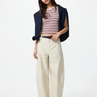 UNIQLO ジャージーバレルレッグパンツ