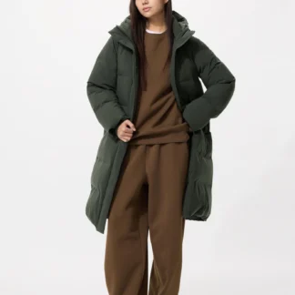 UNIQLO Оёдолгүй өдөн урт куртик