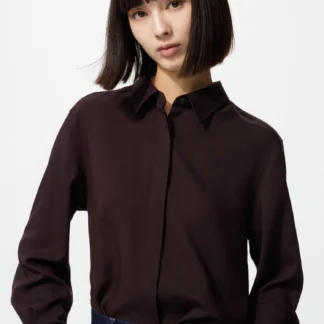 UNIQLO レーヨンブラウス