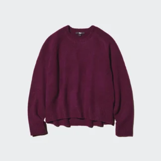 UNIQLO スフレヤーンクルーネックセーター