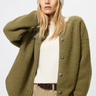 UNIQLO ボアフリースリラックスカーディガン