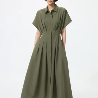 UNIQLO シアサッカーシャツワンピース