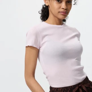 UNIQLO コットンフリルTシャツ
