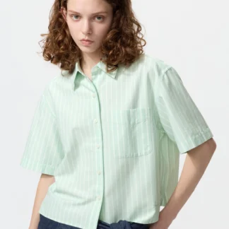 UNIQLO オックスフォードシャツ/ストライプ