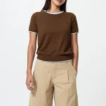 UNIQLO UVカットクルーネックセーター/ウォッシャブル