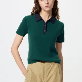 UNIQLO ポロセーター/ウォッシャブル