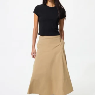 UNIQLO コットンナイロンサーキュラースカート