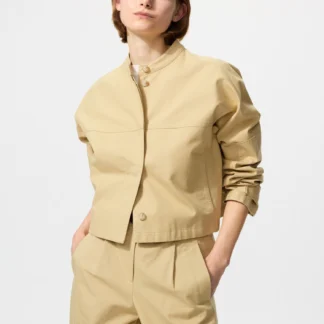 UNIQLO コットンショートジャケット