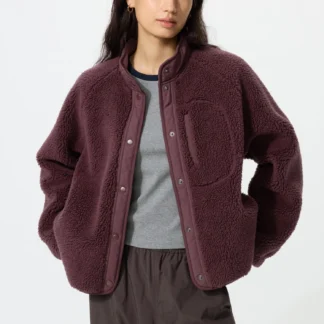 UNIQLO ボアフリースコンビネーションジャケット