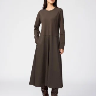 UNIQLO サテンコンビネーションワンピース