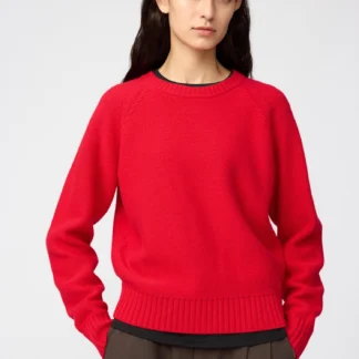 UNIQLO ラムクルーネックセーター