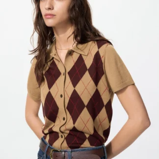 UNIQLO メリノブレンドポロカーディガン