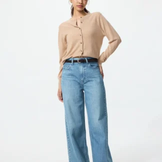 UNIQLO ハイライズワイドジーンズ