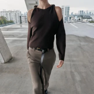 ZARA CUT-OUT KNIT JUMPER