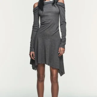 ZARA ASYMMETRIC SHORT DRESS