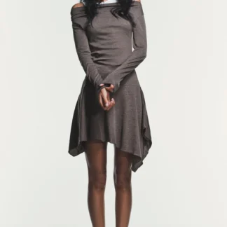 ZARA ASYMMETRIC SHORT DRESS