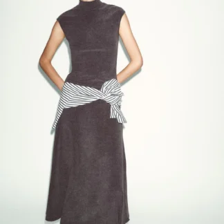 ZARA SOFT CAPE SKIRT