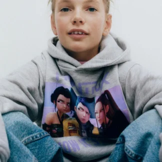 ZARA KPOP DEMON HUNTERS™ NETFLIX © PRINTED HOODIE