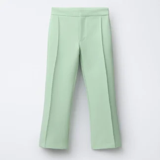ZARA FLARE TROUSERS WITH SEAM DETAIL