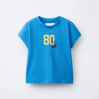ZARA SLOGAN PRINT T-SHIRT