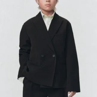 ZARA SOSHIOTSUKI x ZARA DOUBLE-BREASTED SUIT BLAZER