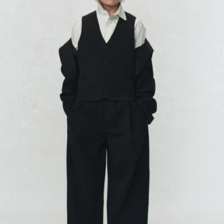 ZARA SOSHIOTSUKI x ZARA SUIT WAISTCOAT