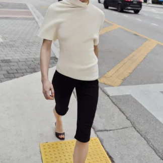 ZARA ASYMMETRIC KNIT JUMPER
