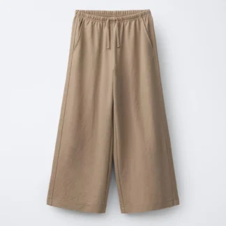 ZARA FLOWING WIDE-LEG TROUSERS