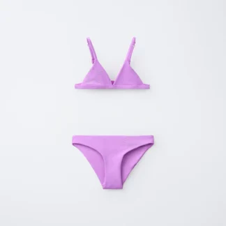 ZARA AGE 6–14 / STAR STUD TEXTURED BIKINI