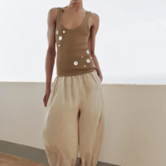 ZARA MIRROR RIB TOP