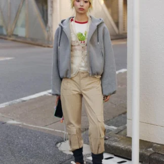 ZARA ANKLE-LENGTH STRAIGHT TROUSERS WITH POCKETS