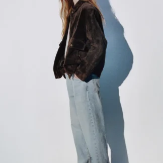 ZARA 100% LEATHER JACKET