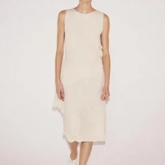 ZARA DOUBLE-EFFECT MIDI SKIRT