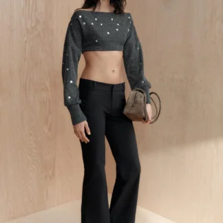 ZARA FLARE TROUSERS