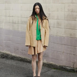 ZARA ASYMMETRIC MINI SKIRT