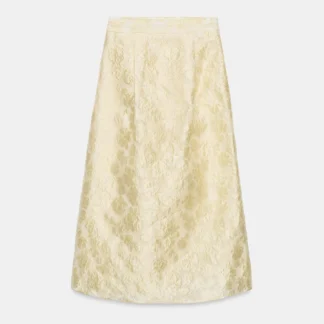 ZARA JACQUARD MIDI SKIRT