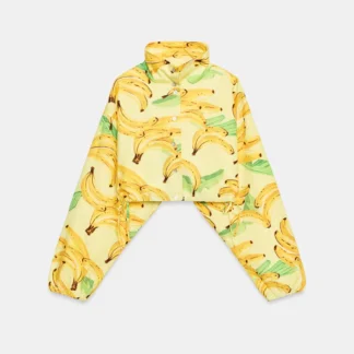 ZARA FRUIT PRINT SHORT JACKET