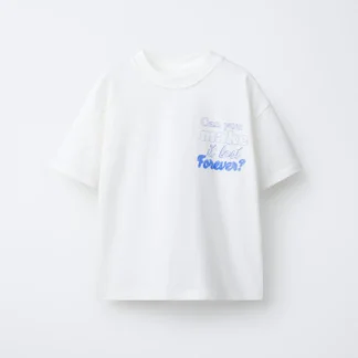 ZARA SLOGAN T-SHIRT