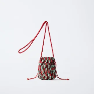 ZARA BEADED CROSSBODY BAG