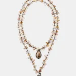 ZARA PACK OF 2 SHELL PIECE NECKLACES
