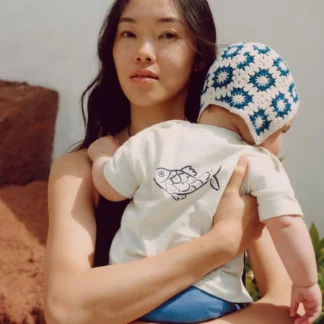 ZARA FISH PRINT T-SHIRT